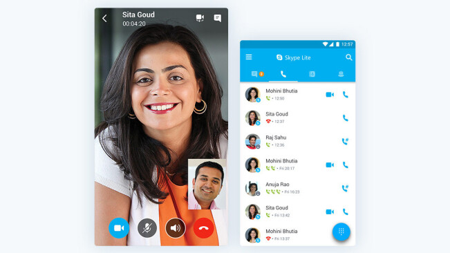 Microsoft announces Skype Lite for low connectivity areas, launching in India first