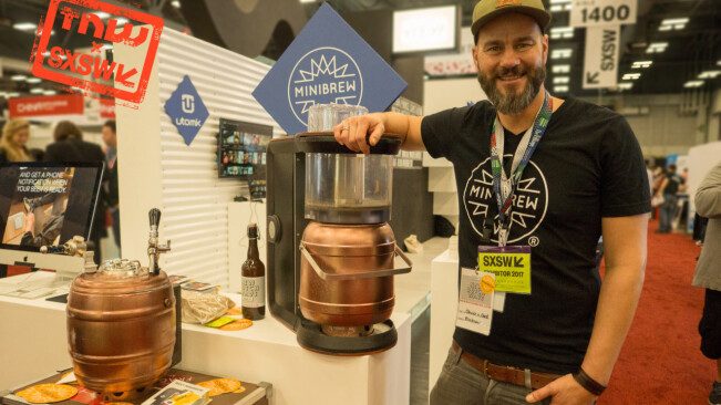 Minibrew makes home brewing as easy as making a cup of coffee