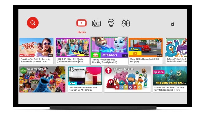 Google brings YouTube Kids app to smart TVs