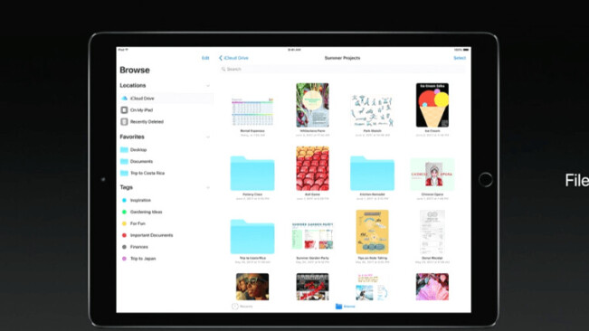 Apple finally gives iOS a proper file management system with new Files app