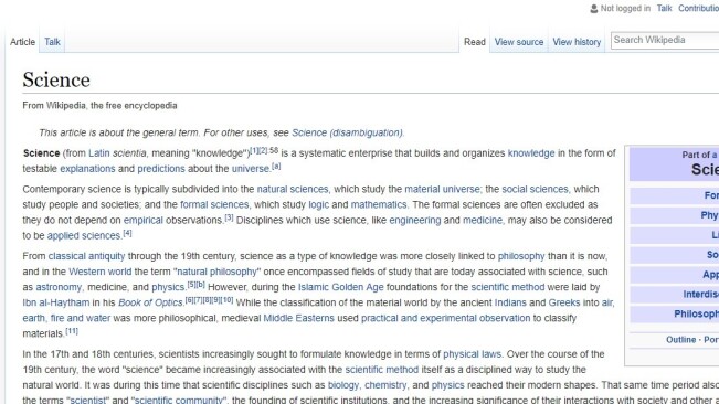 Forget what your school says, MIT research proves Wikipedia is a source for science