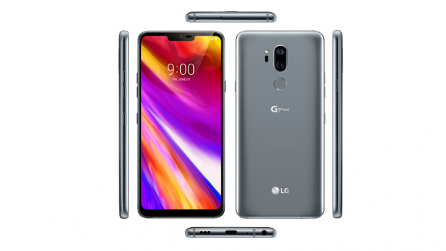 LG G7 leak shows off phone in full glory