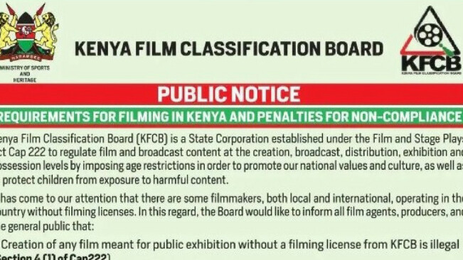 Kenyans will soon need a license to post videos online [Update]