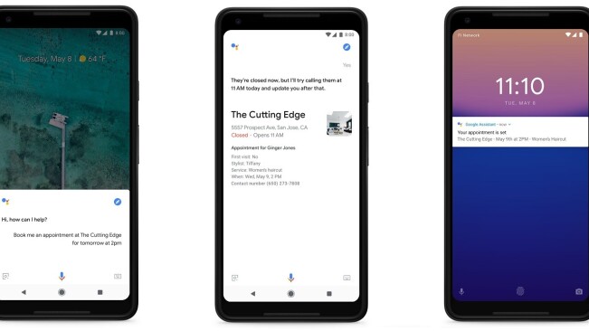 Google Assistant now schedules your appointments with a phone call