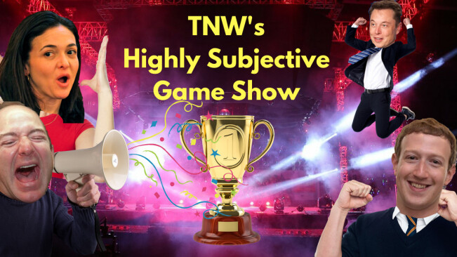 Join TNW’s Highly Subjective Game Show and win great prizes and eternal glory