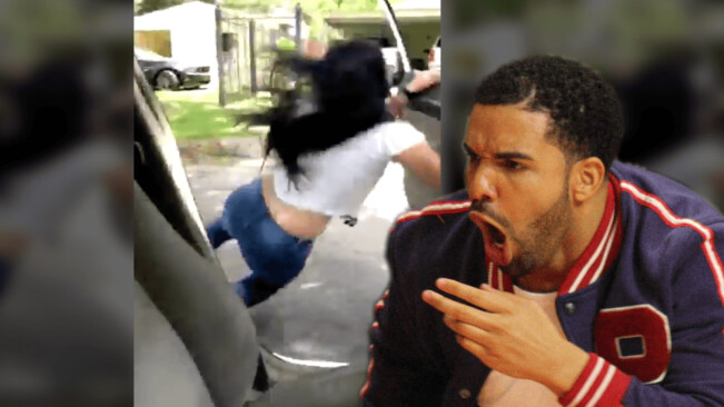 Fans pay homage to Drake by hurling themselves from moving cars