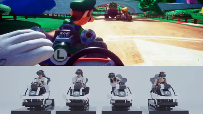 Mario Kart Arcade GP VR is coming to the US