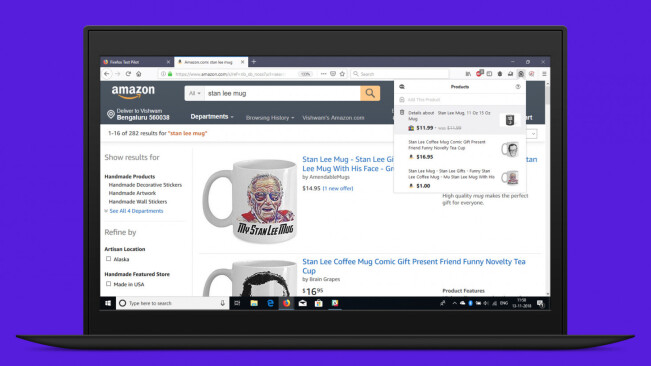 Firefox gets a price comparison tool just in time for your holiday shopping