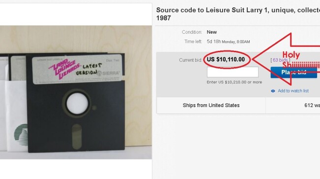 Leisure Suit Larry’s source code reaches over $10,000 in eBay bids