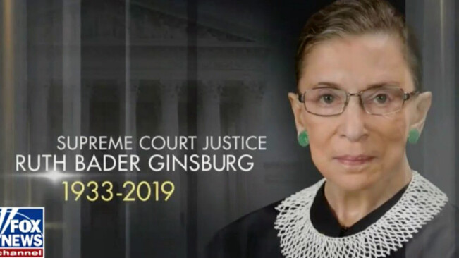 Justice Ginsburg made a public appearance last week — but the internet still thinks she’s dead
