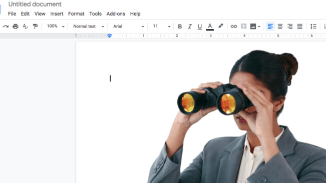 No, viewing publicly shared Google Docs don’t reveal your identity