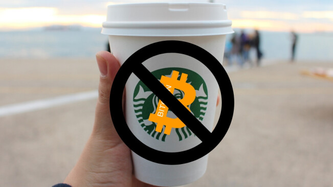 No, Starbucks is not accepting Bitcoin ?
