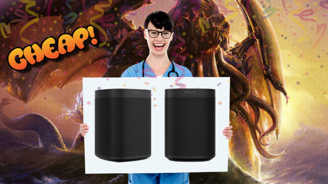 CHEAP: Irritate the ancient with 25% off a pair of Sonos One speakers
