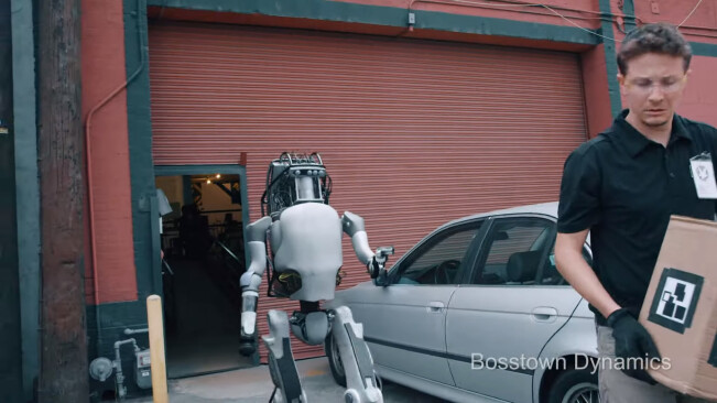 Hilarious robot revenge video parodies Boston Dynamics