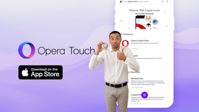 Opera officially launches its blockchain-ready browser for the iPhone