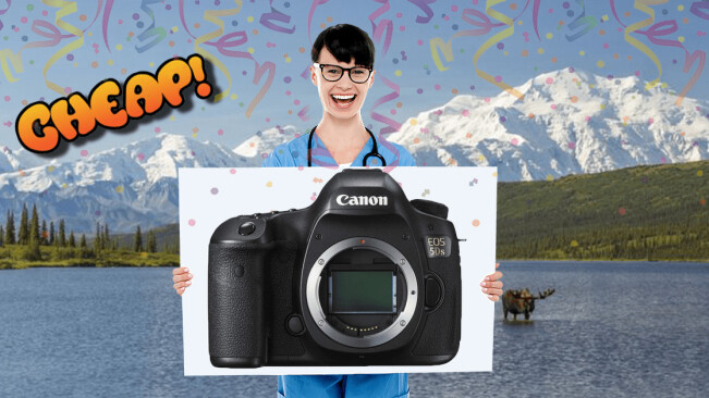 CHEAP: Shield thy eyes! Canon’s EOS 5DS DSLR Camera has 64% off
