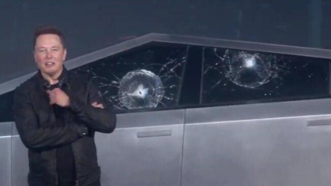 Here’s why the Cybertruck’s windows broke, according to Elon Musk
