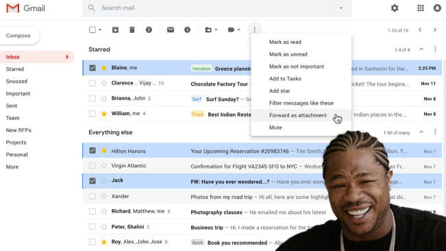 Gmail now lets you send emails within emails