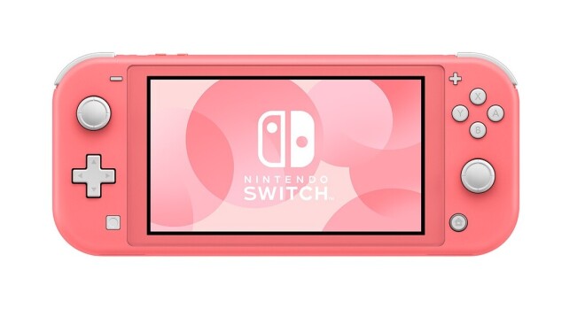 We need more colorful consoles like this pink Nintendo Switch Lite