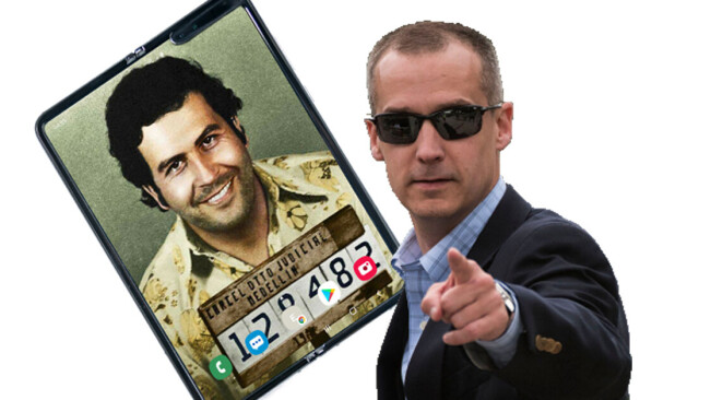 Trump’s former campaign manager really digs Escobar’s new foldable phone