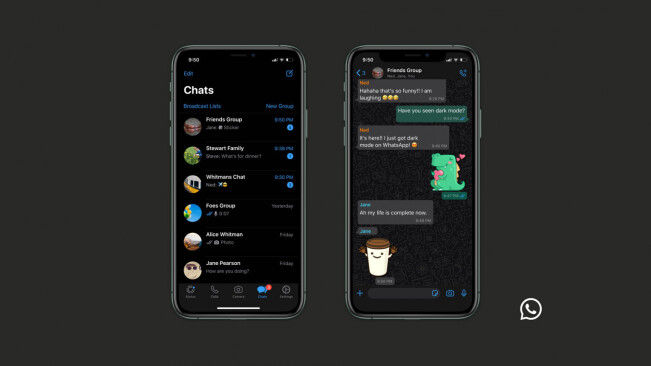 It’s official: WhatsApp is rolling out Dark Mode to all users