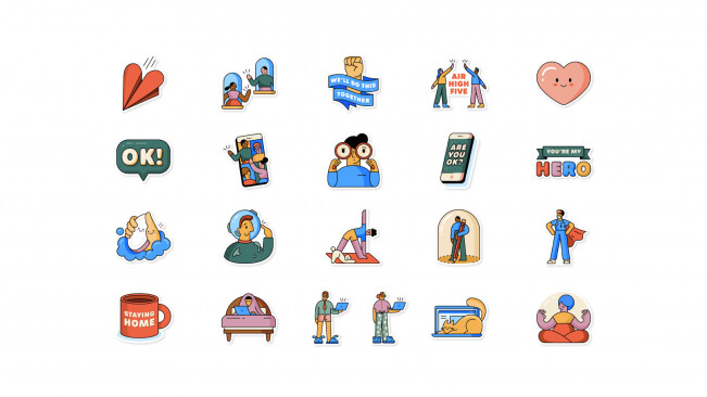 WhatsApp teams up with the WHO to release 21 new stickers about quarantine life