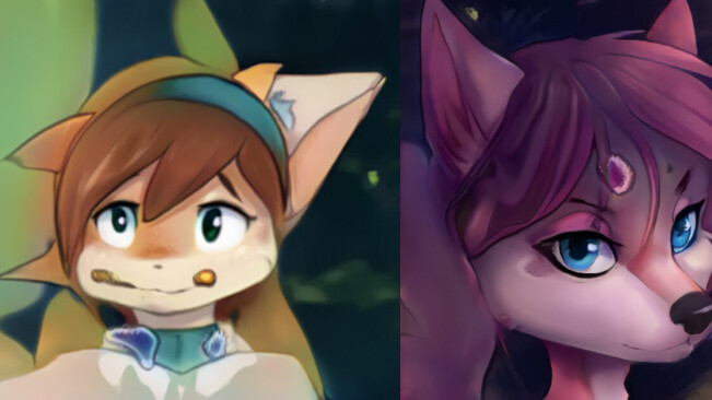 This AI spits out an infinite feed of fake furry portraits