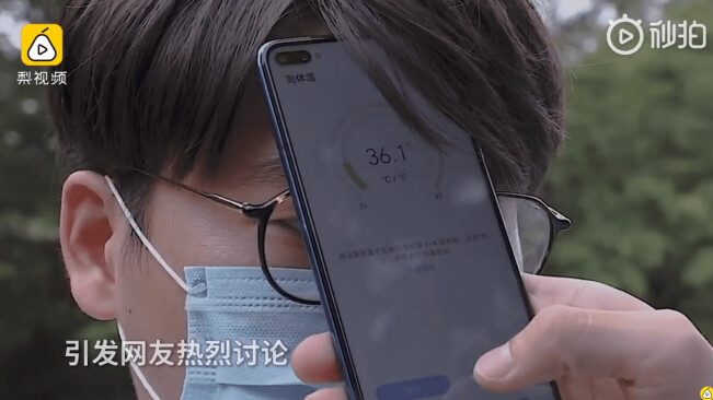 Huawei’s new phone can take your temperature because coronavirus