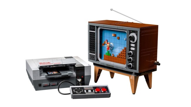 So help me, I need this LEGO NES and its (kind of) playable Mario game