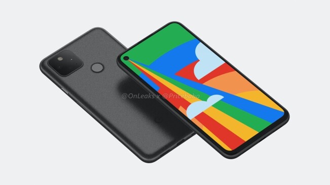 The Google Pixel 5 renders are in — and it looks just like the 4a