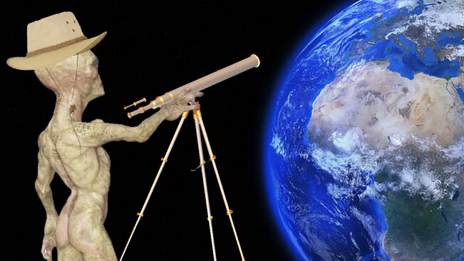 We keep looking for aliens — but are aliens looking for us?