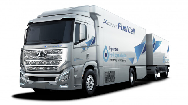 Hyundai’s first fuel cell-powered trucks arrive in Switzerland — bye bye, diesel