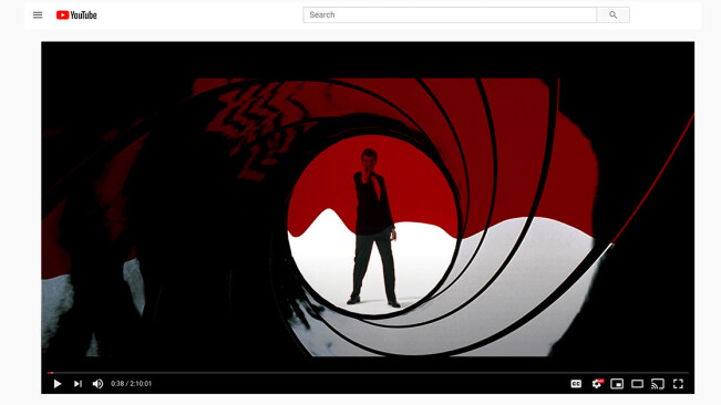 YouTube is now streaming James Bond movies for FREE (in the US)
