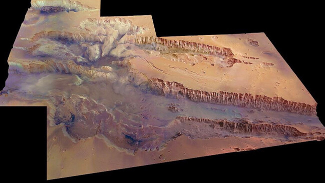 New stunning HD images show the largest canyon in our solar system