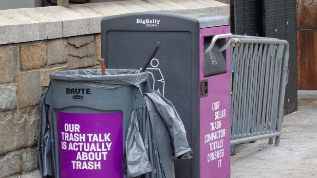 Dublin’s smart trash cans found a new purpose in the pandemic: Snitching