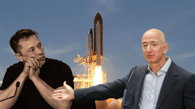 Space rivalry between Jeff Bezos and Elon Musk heats up over lunar lander contract