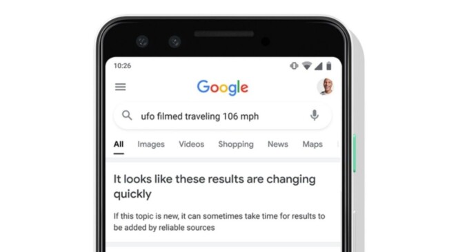 Google will now warn you if your search results are probably crap