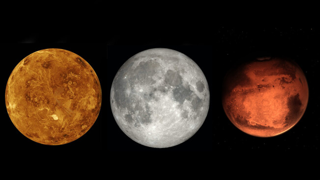 Watch the Moon, Mars, and Venus form a celestial conga line on July 12