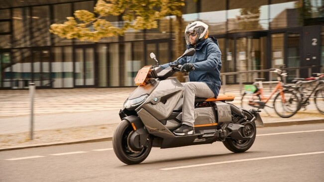 Feast your eyes upon BMW’s new electric scooter