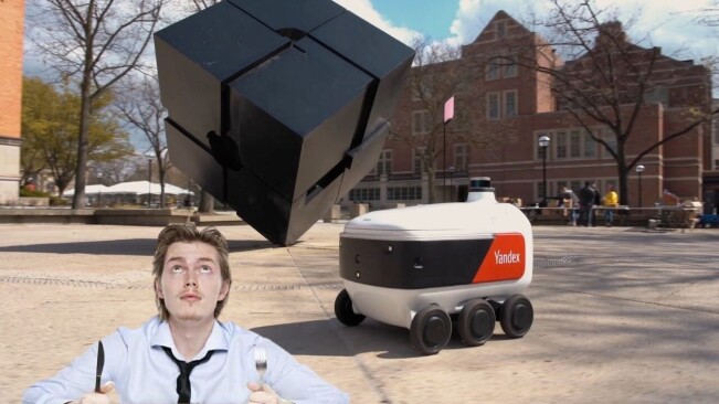 Get ready to share pavements with stocky little delivery bots