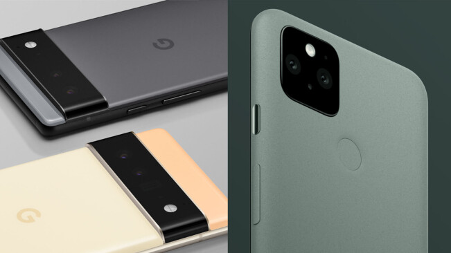 Here’s how much bigger the Pixel 6’s camera sensor is than the Pixel 5’s (probably)