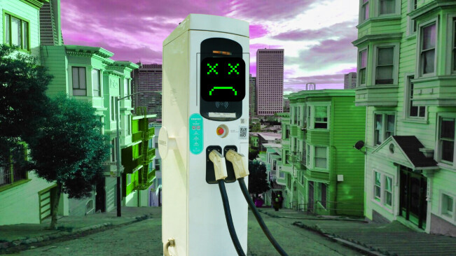 Over 1 in 5 public EV chargers are broken in the Greater Bay Area