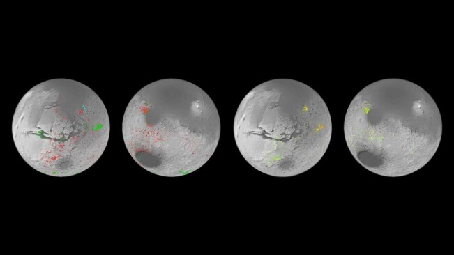 New water map of Mars reveals potential landing spots on the red planet