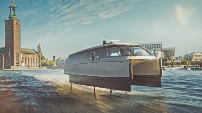 Swedish startup takes commuting by boat to new heights — literally