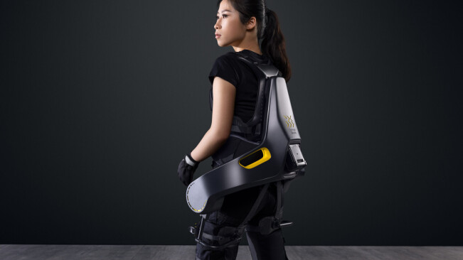 This AI-powered exoskeleton does the heavy lifting so you don’t have to