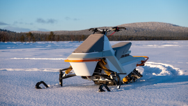 We tested the world’s cleanest snowmobile — and it goes like a rocket