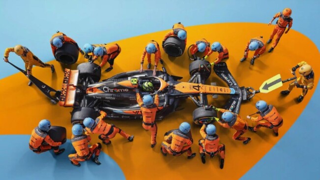 How data drove McLaren’s race car to the fastest pit stop in F1 history