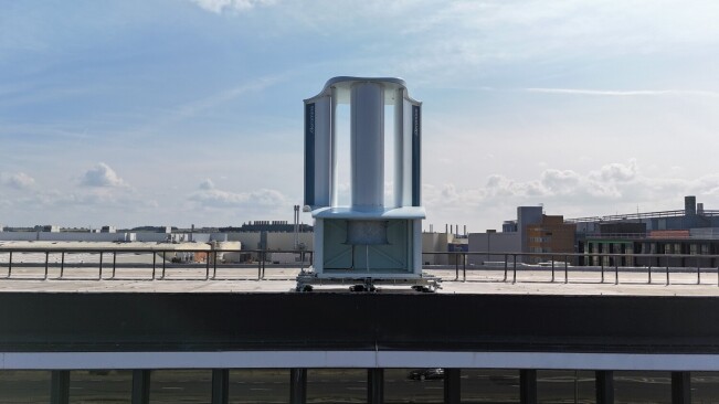 BMW installs ‘motionless’ wind energy device at Mini factory