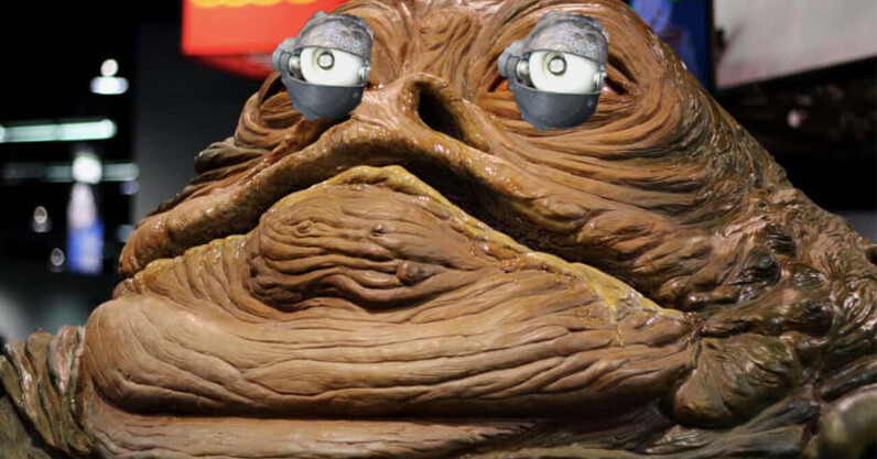 Jabba the Hutt inspires human-style eyes for robots