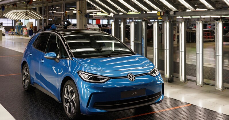 Volkswagen cuts EV production as demand falters